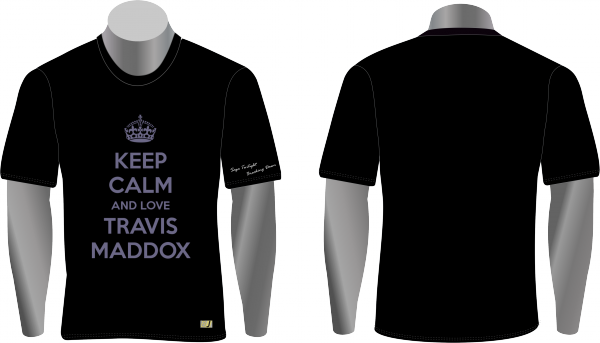 Camisa Keep Calm and love Travis Maddox