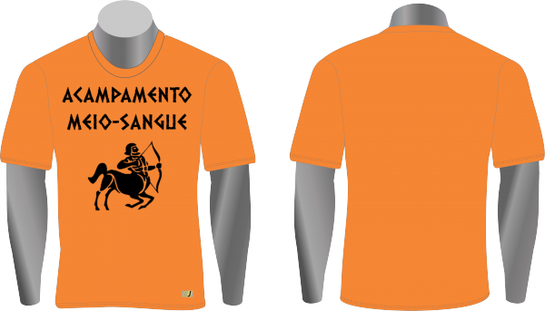 Camiseta Acampamento Meio Sangue